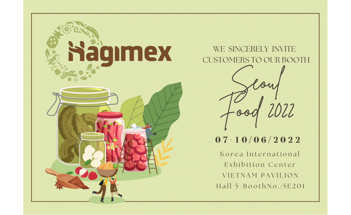 Hagimex Seoul Food 2022 Invitation