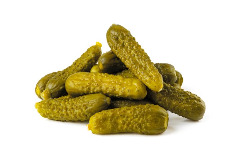 pickled cucumbers