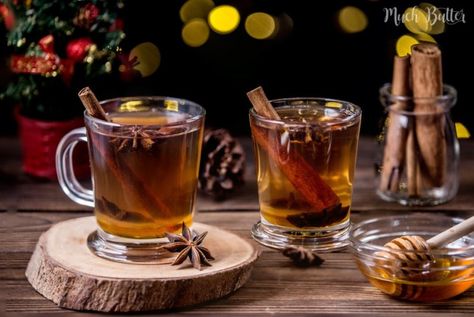 Cinnamon honey star anise tea