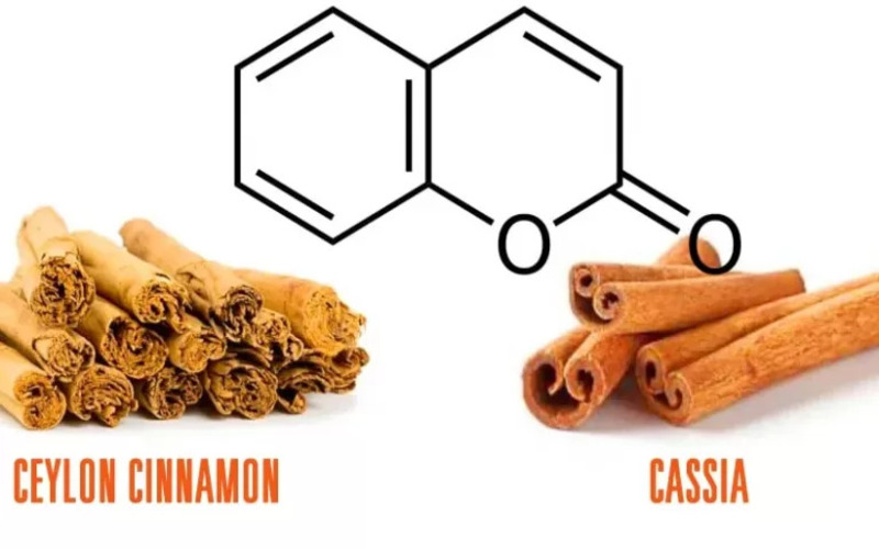 Coumarin content in cinnamon