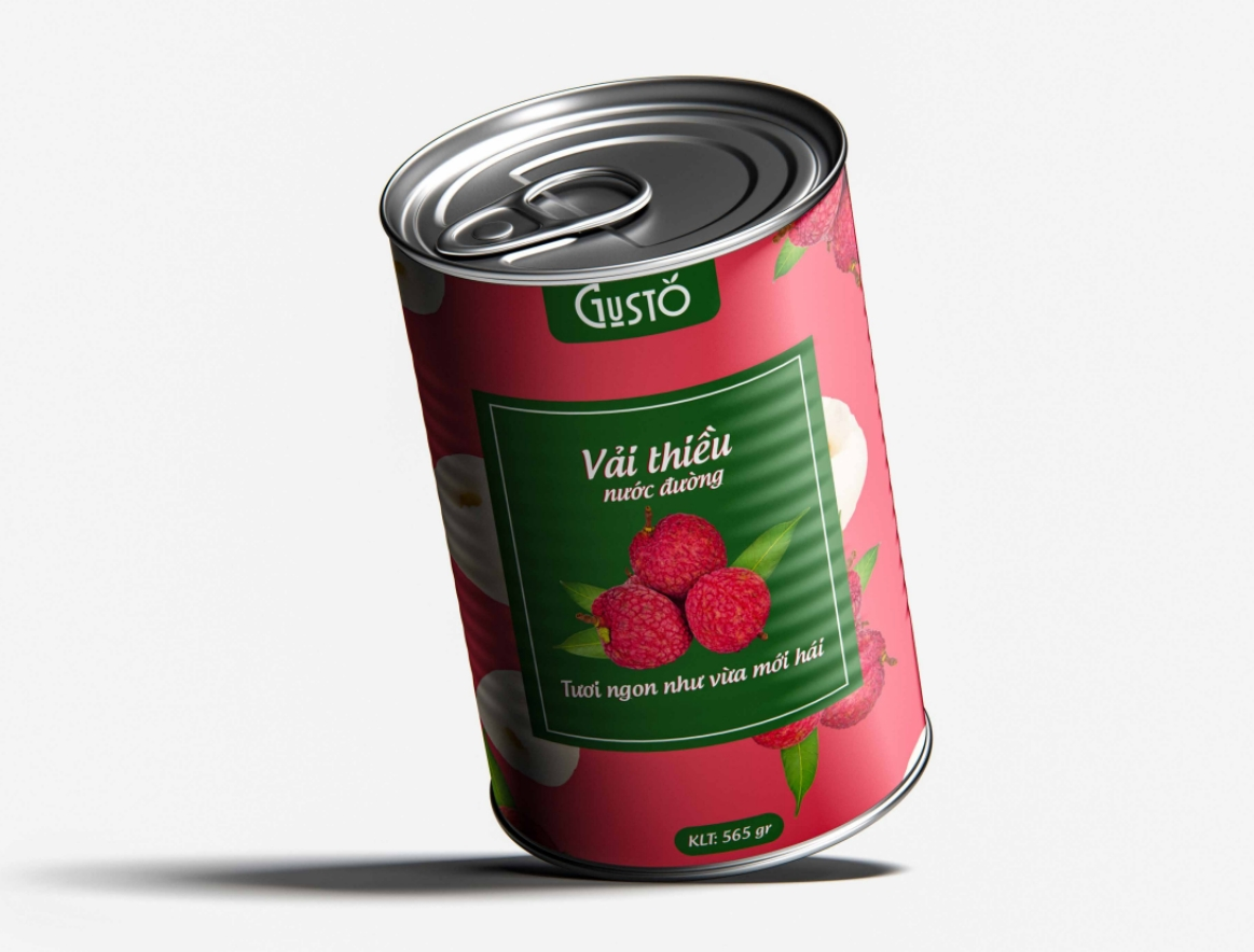 Canned pickled lychee