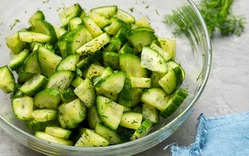 Salted cucumber